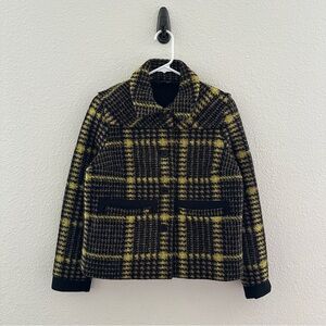 Goodmatch Plaid Scuba Jacket - Y2K Grunge Streetwear - 42